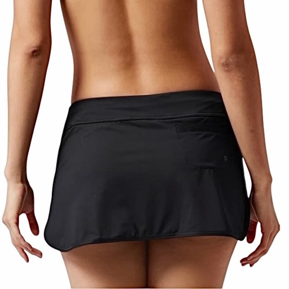 NWT – Athleta – Tidal Swim Skirt – Black – Sz. S